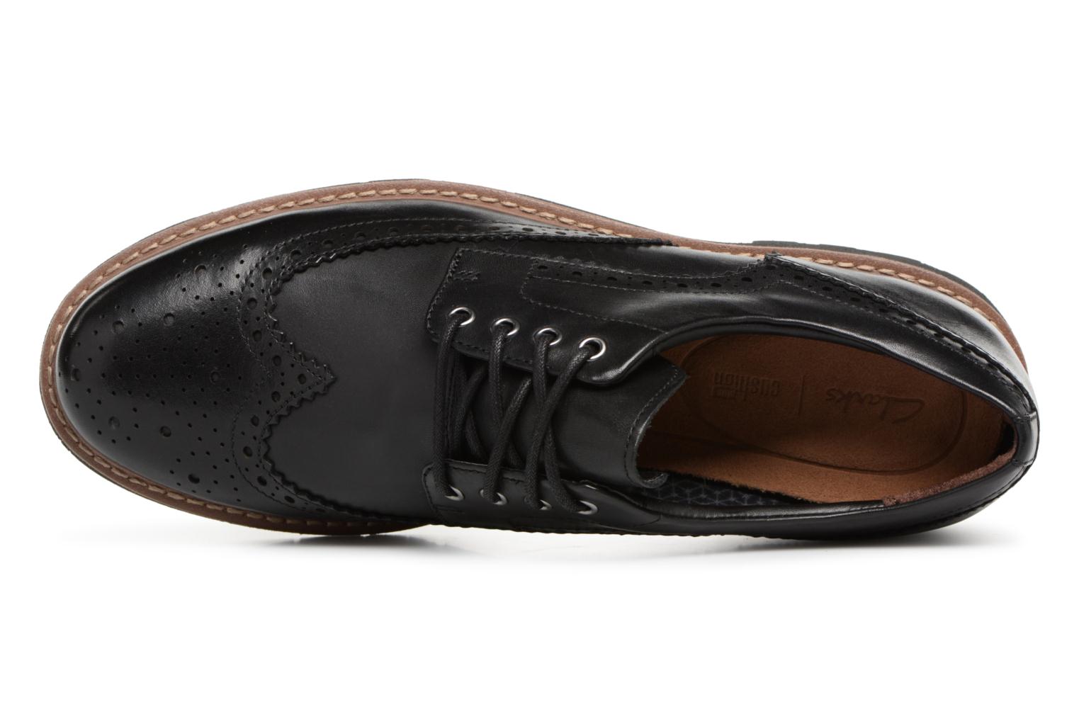 Clarks Wing Batcombe Clarks Clarks Batcombe Batcombe Black Wing Leather Black Leather c4Lq3Aj5RS